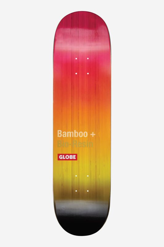 Globe - G3 Bar - Bambù/rosa sfumata di nero - 8,25". Skateboard Deck