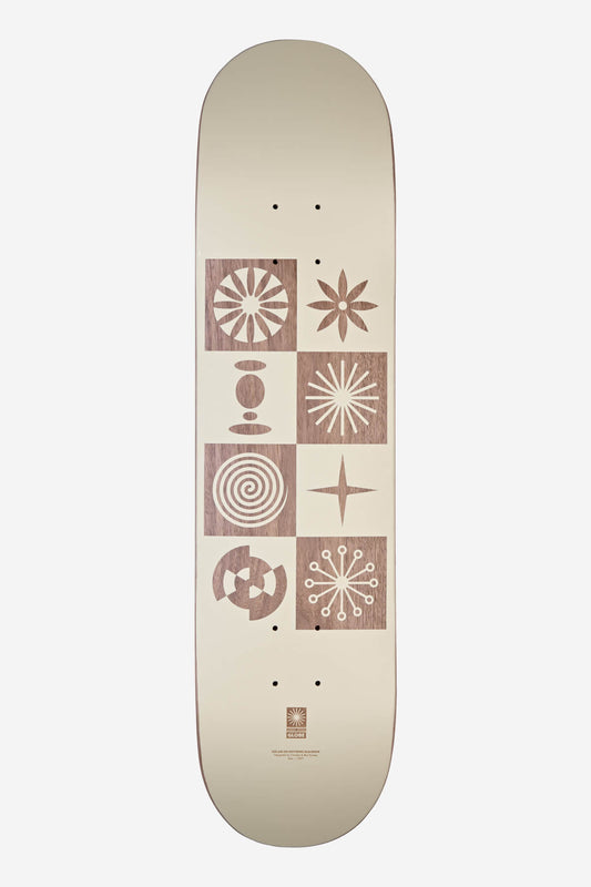Globe - Silhouette Eames - Solar Do Nothing - 7,75". Skateboard Deck