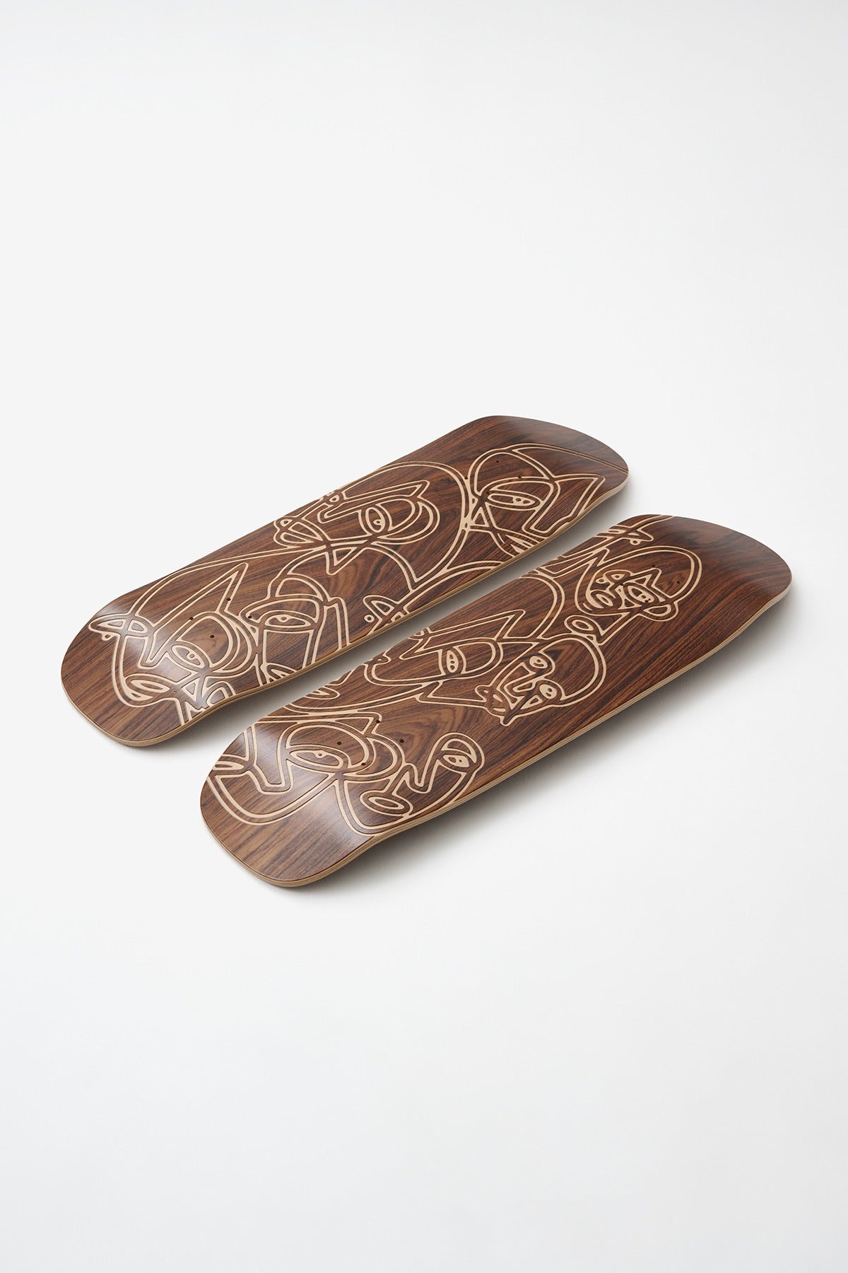 Sonny Mountain 9.75 Deck - Faces Diptych