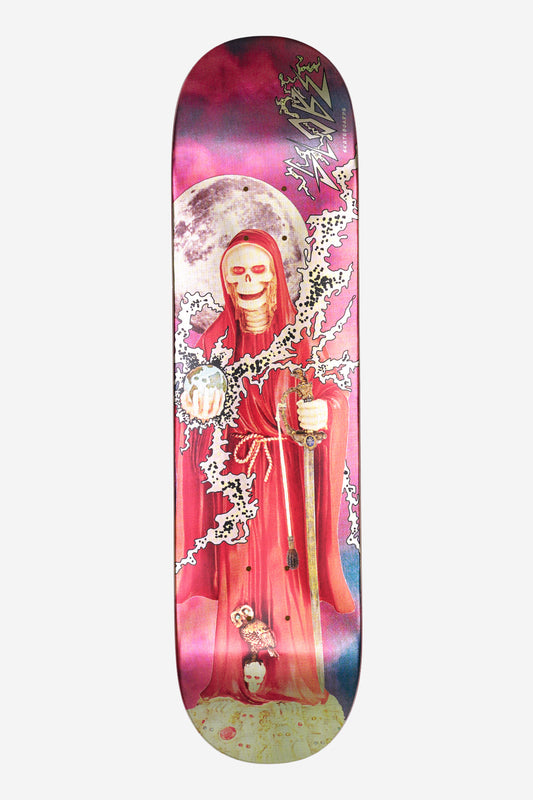 G1 Downtown Doom 8.0 Deck - Silver/Red