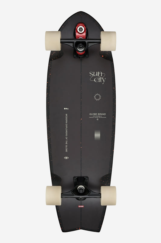 Globe - Sun City 2 - Astro Red - 30" Branding skateboard
