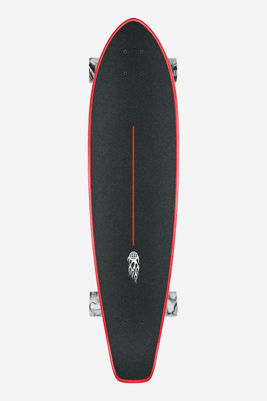 Globe LONGBOARDS The All-Time - Red Flames in Red Flames