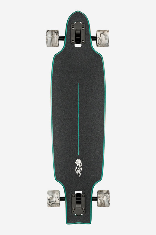 Globe LONGBOARDS Prowler Mid - Green Flames in Green Flames
