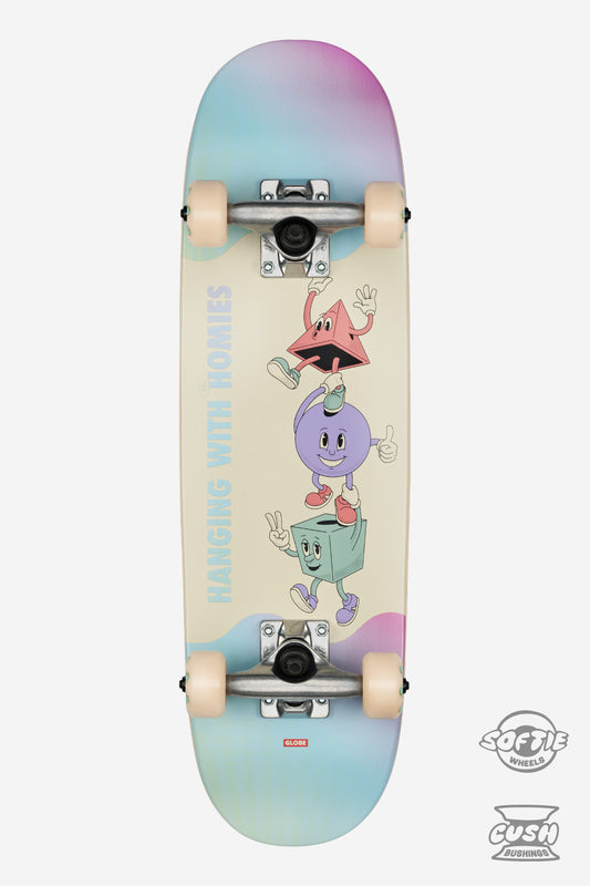 Kids Grip 95 Micro 7.125 Complete Skateboard - Wide - Hangin