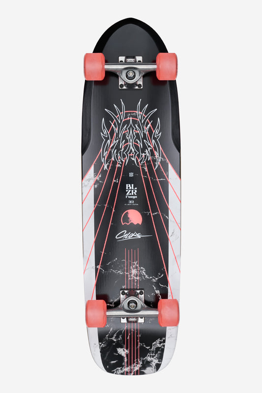 Blazer Fuego 32 32" Cruiserboard - Bamboo Red