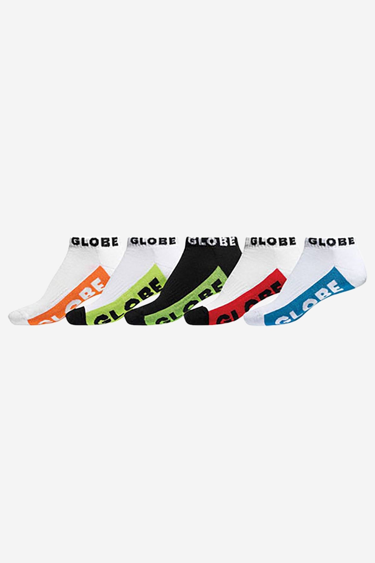 Globe - Multi Brights Ankle Sock 5 Pack - Multi