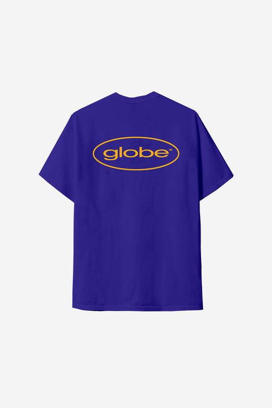 Globe - Ovaal T-shirt - Royal