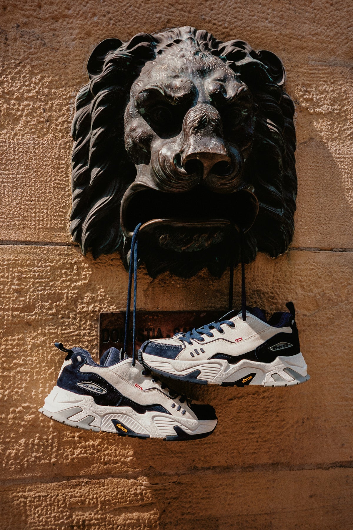 CT-4000 - White/Navy - Shoes