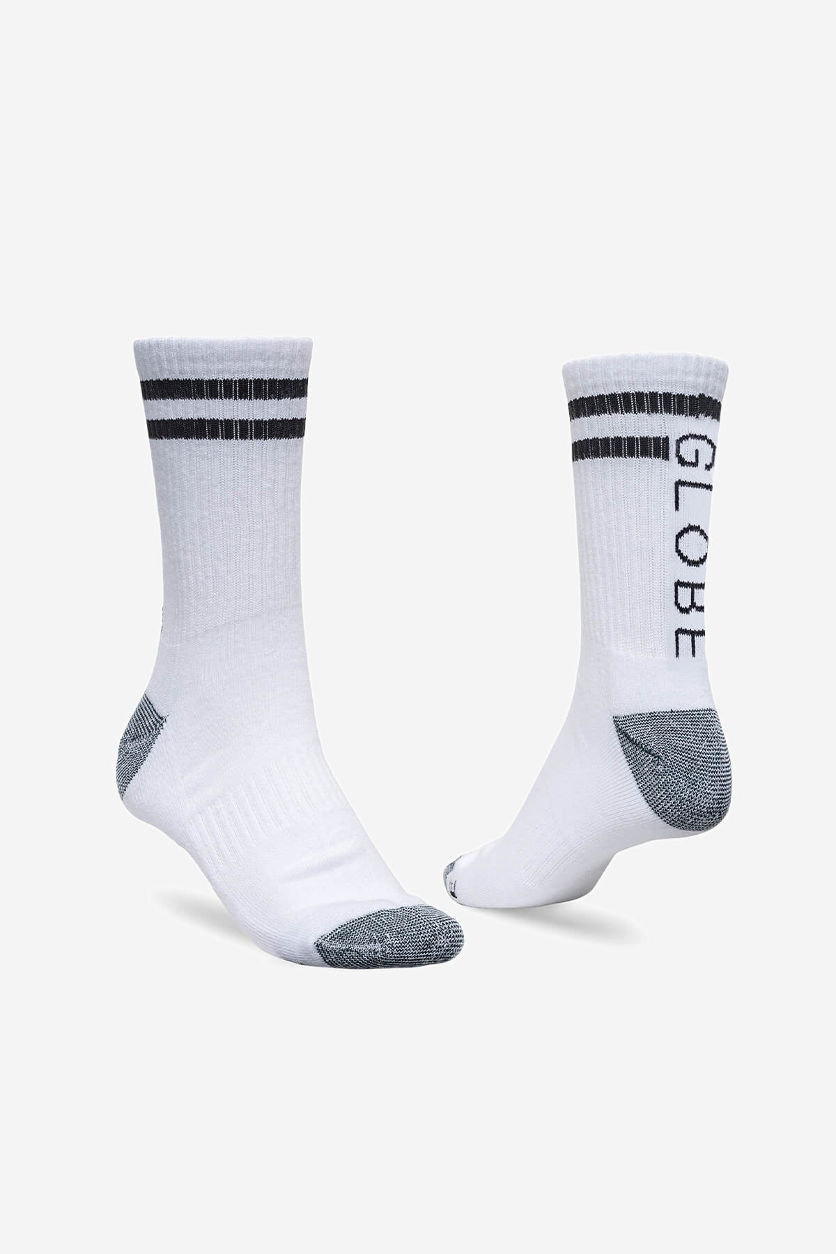 Globe - Carter Crew Sock 5 Pack - White