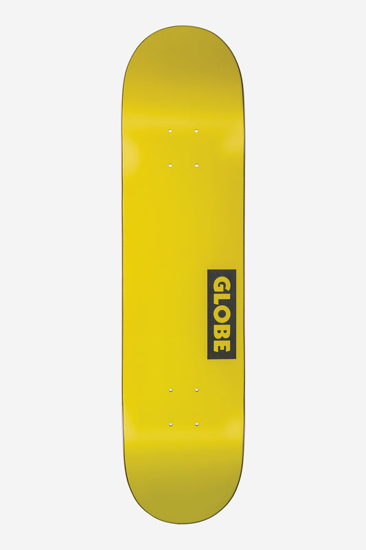 Globe terrestre - Goodstock - Neon Yellow - 7.75" (en anglais) Skateboard Deck