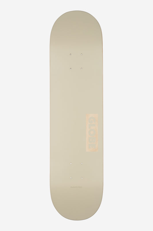 Globe - Goodstock - Off White- 8.0" Skateboard Deck