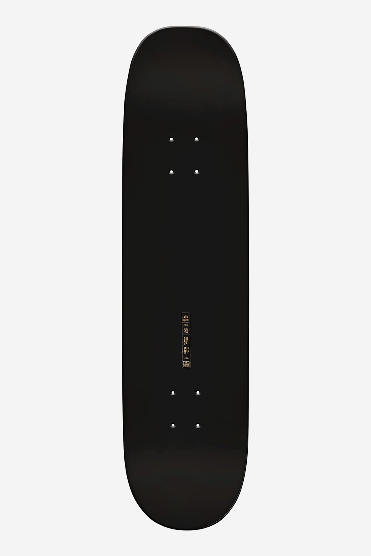 Globe - Chisel - Black/Don'Tf&Ckit - Skate de 8,25 polegadas Deck