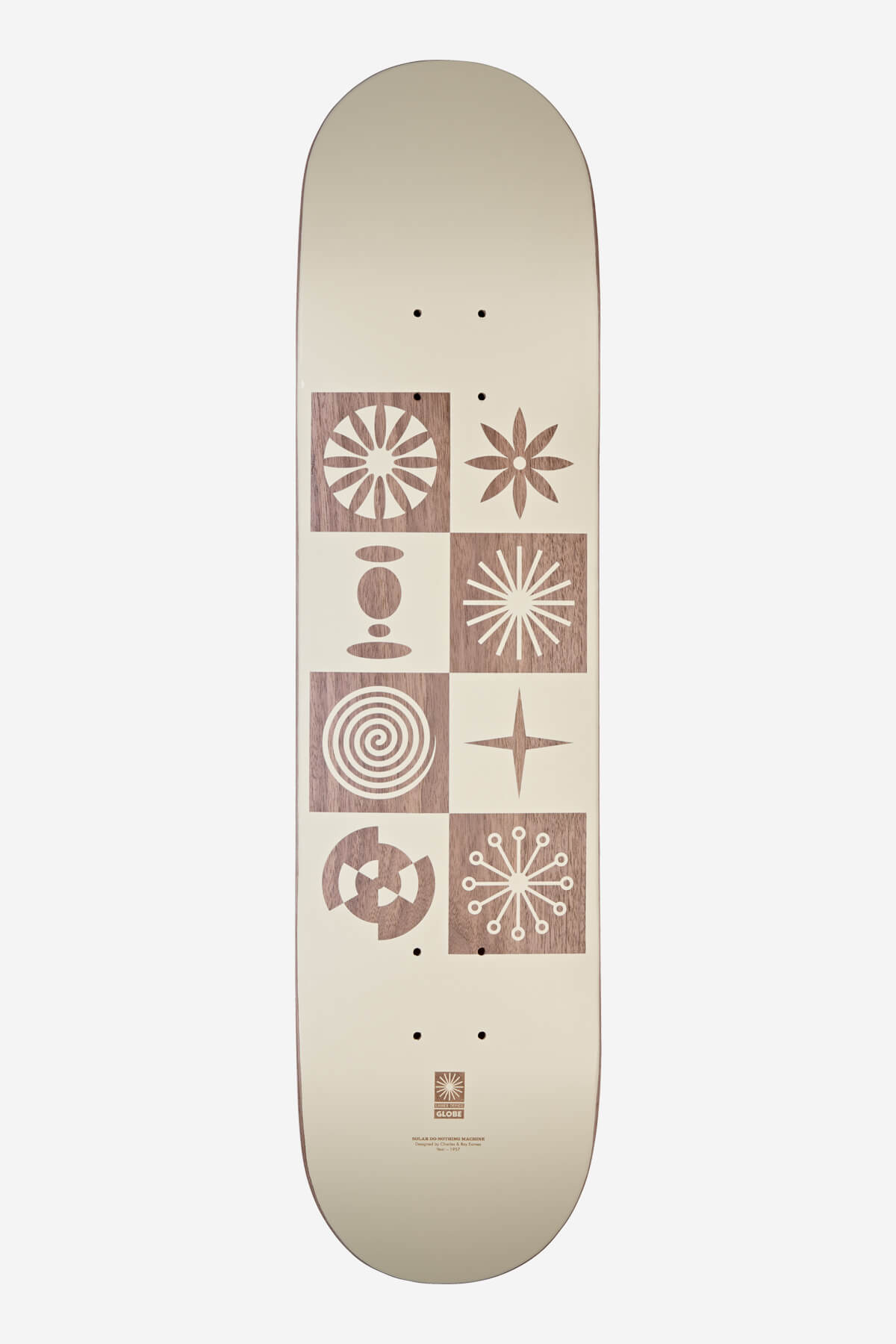 Globe - Silueta Eames - Solar Do Nothing - 7.75" Skateboard Deck