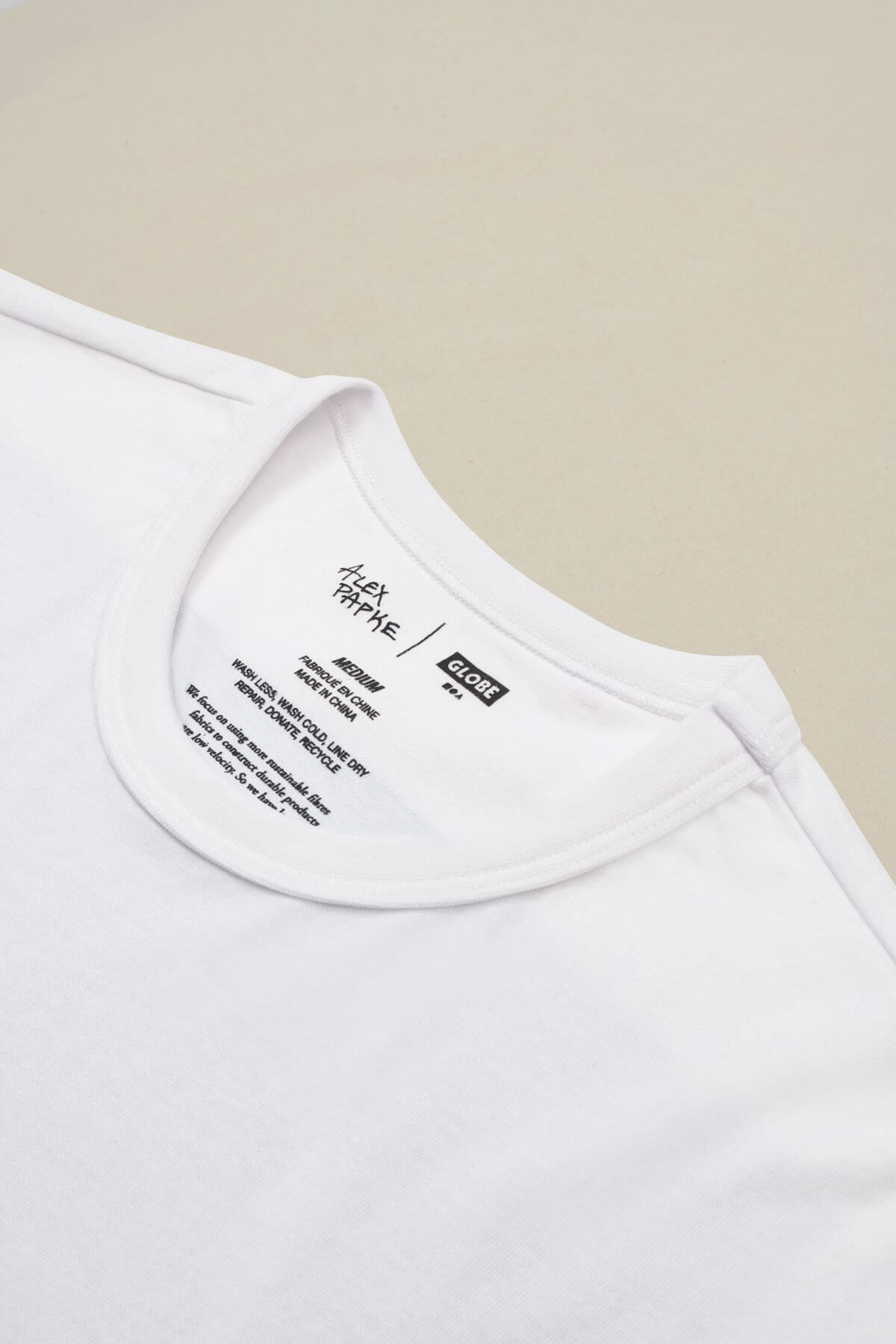 Globe - Camiseta Porto Ls - White