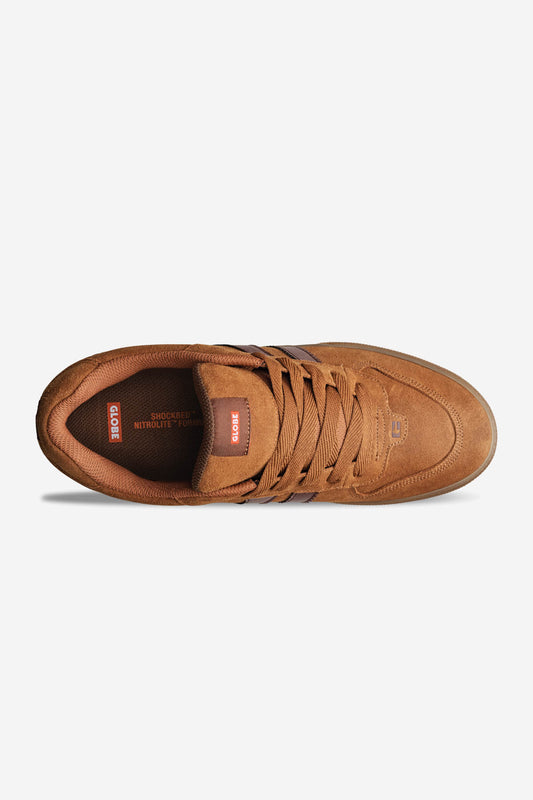 zapatos encore-2 marrón caramelo skateboard