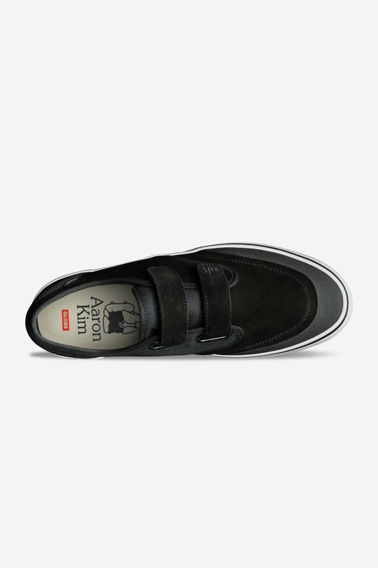 Globe - Motley Ii Strap - Black/White - skateboard Chaussures