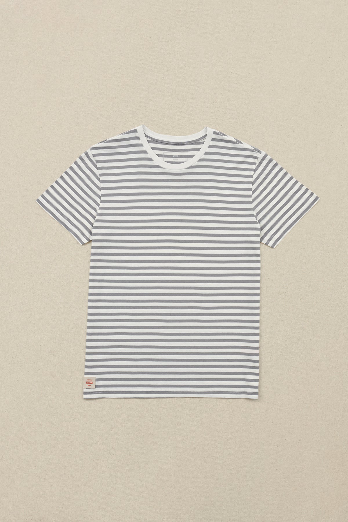 Globe - Tee-shirt rayé Horizon - White