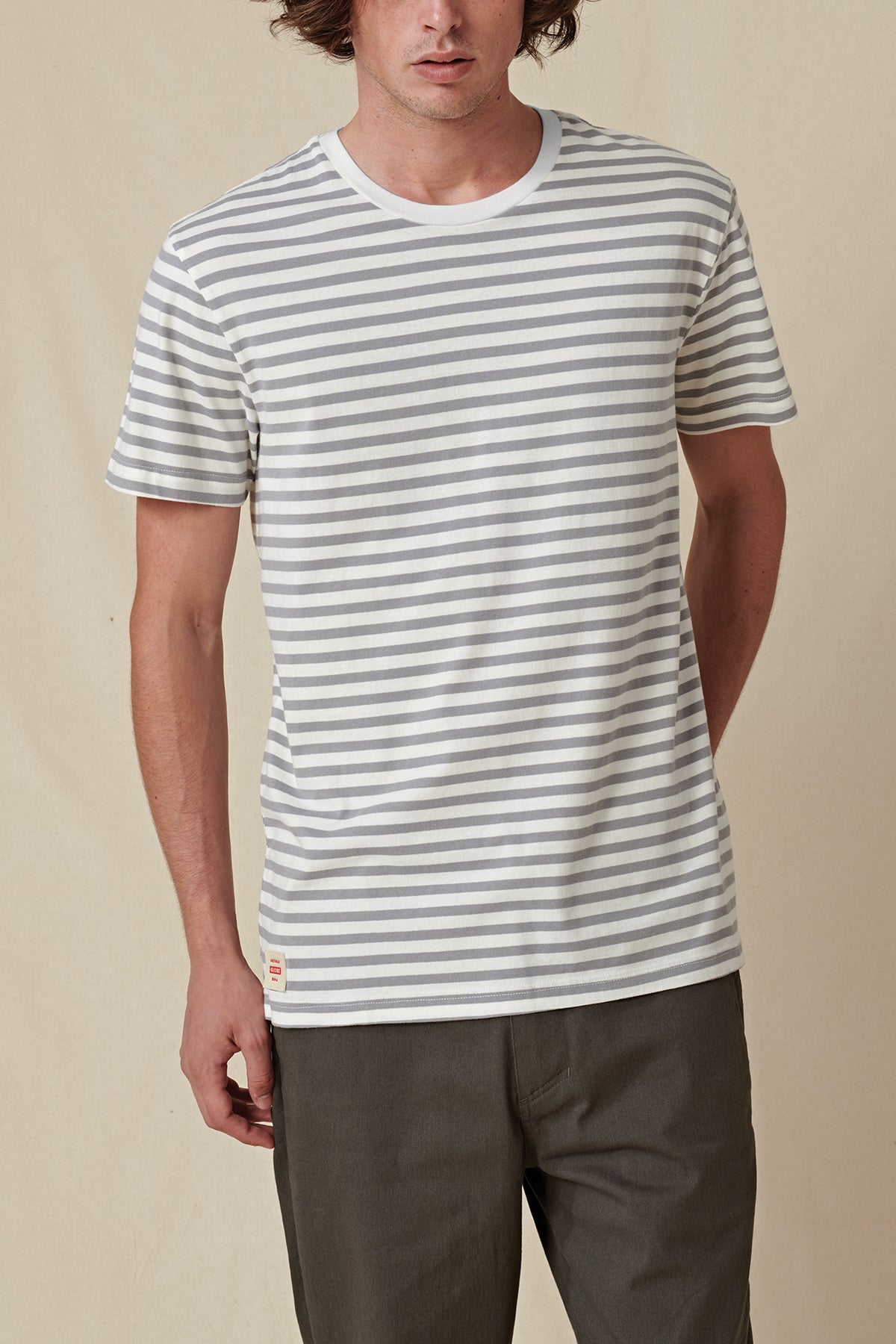 Globe - Camiseta de rayas Horizon - White