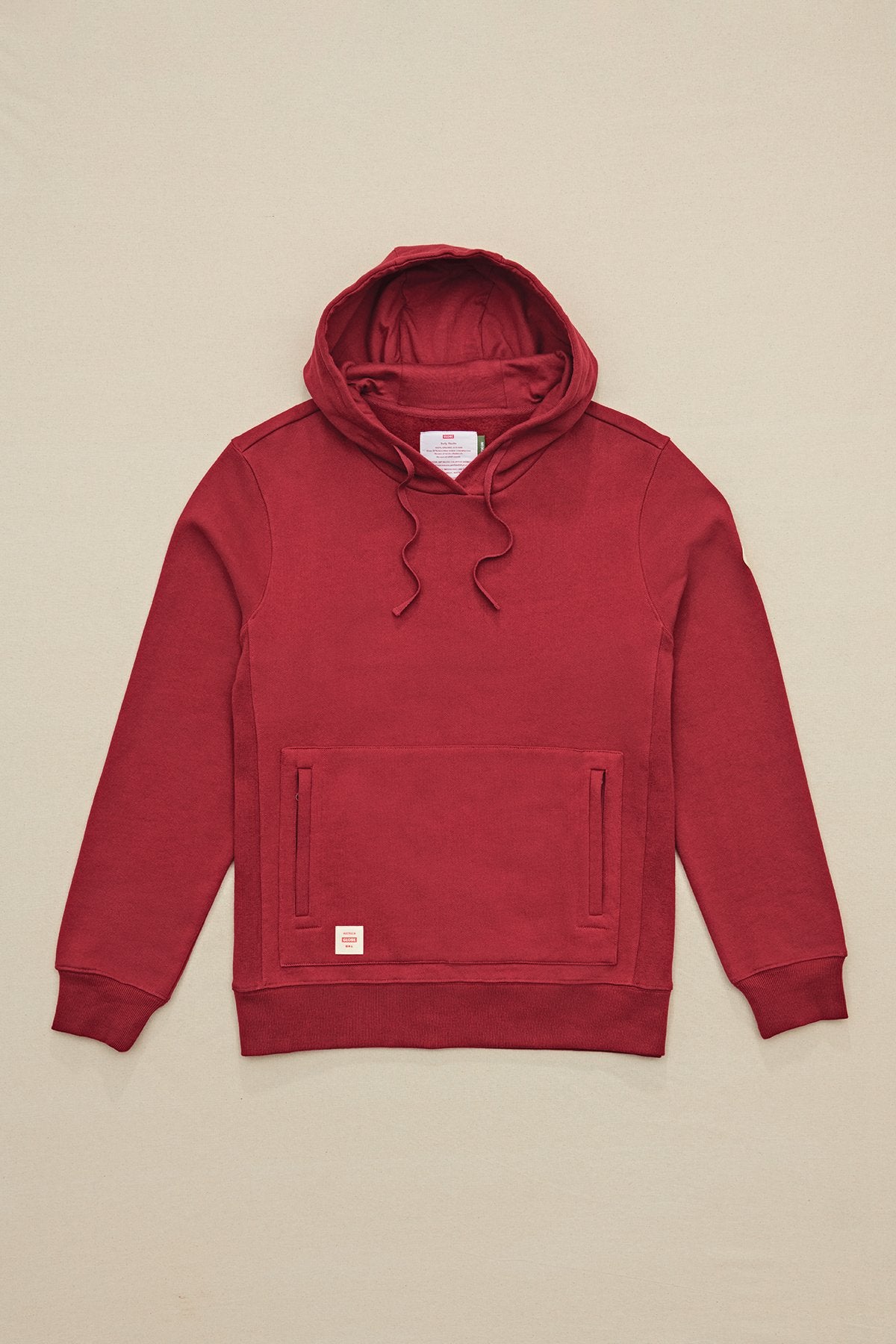 Globe - Burly Hoodie - Rhubarb