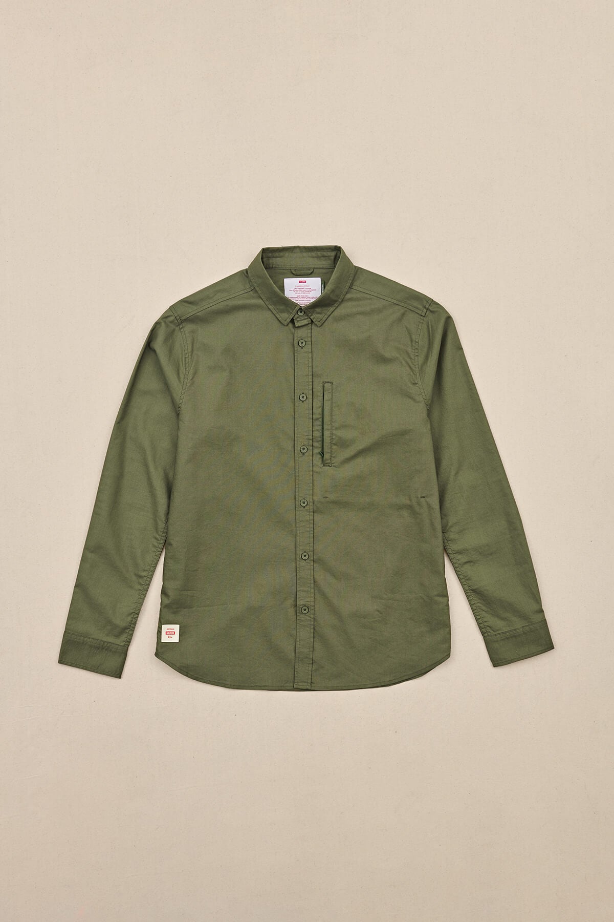 Globe - Foundation Ls Shirt - Olive