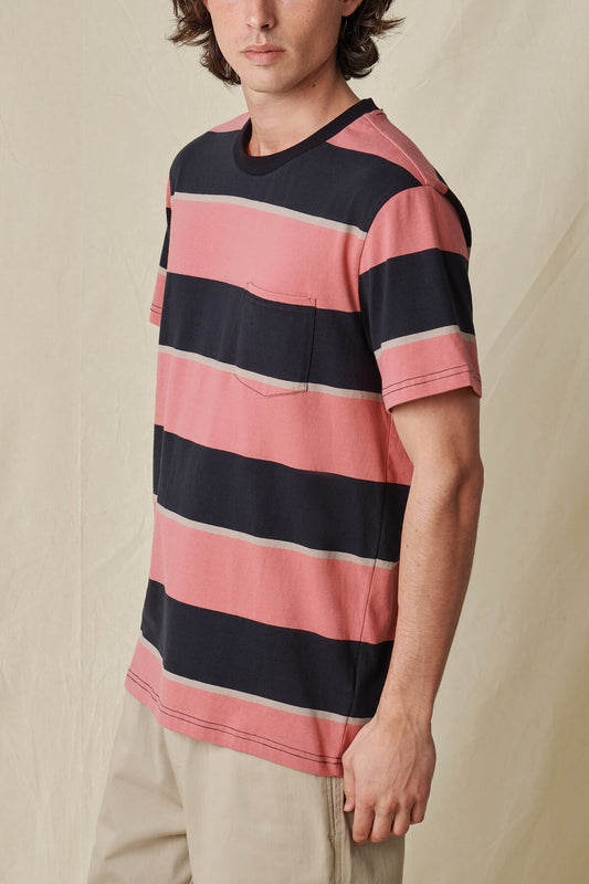 Globe - Bootleg Dreams Stripe Tee - Smoke