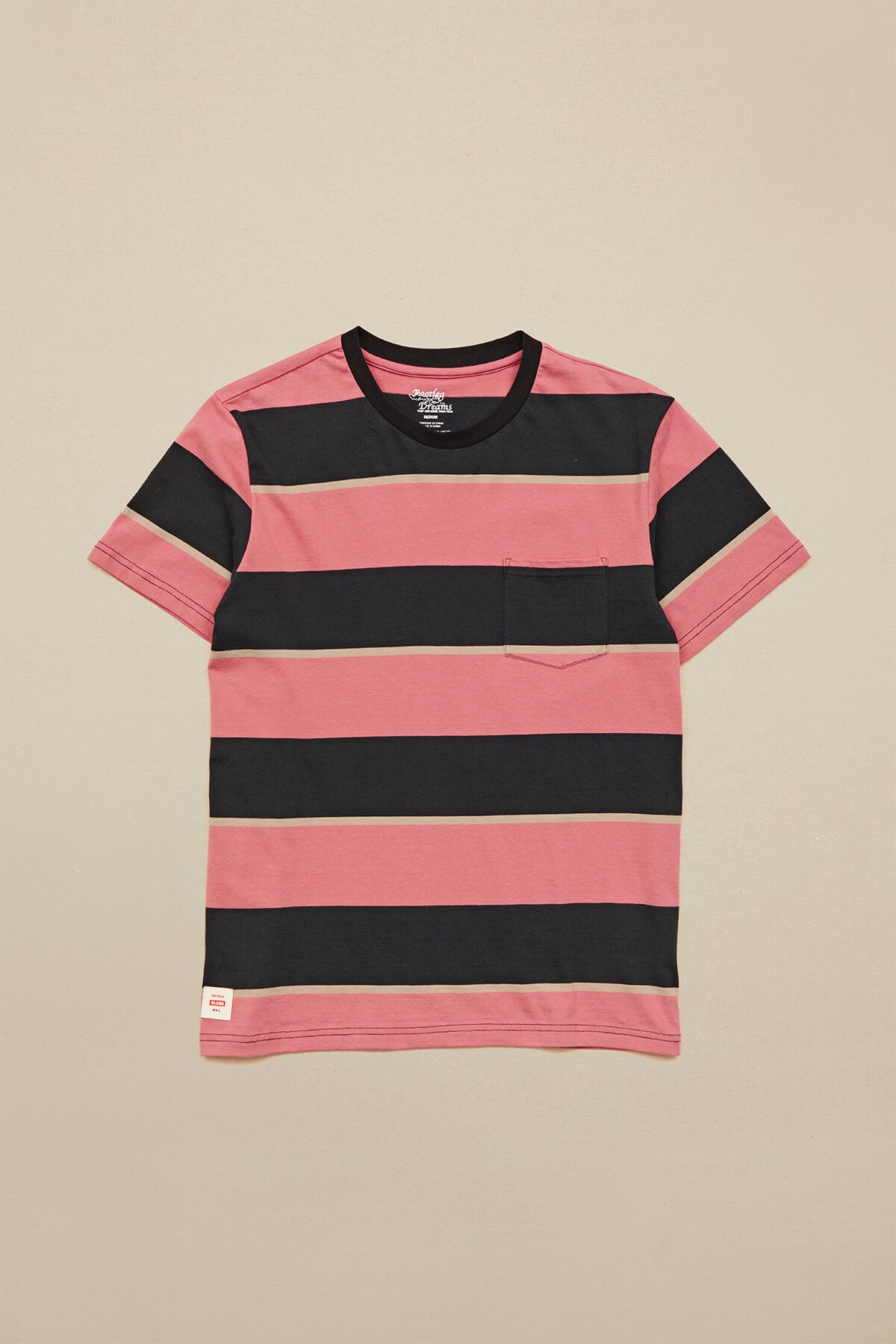 Globe - Bootleg Dreams Stripe Tee - Smoke