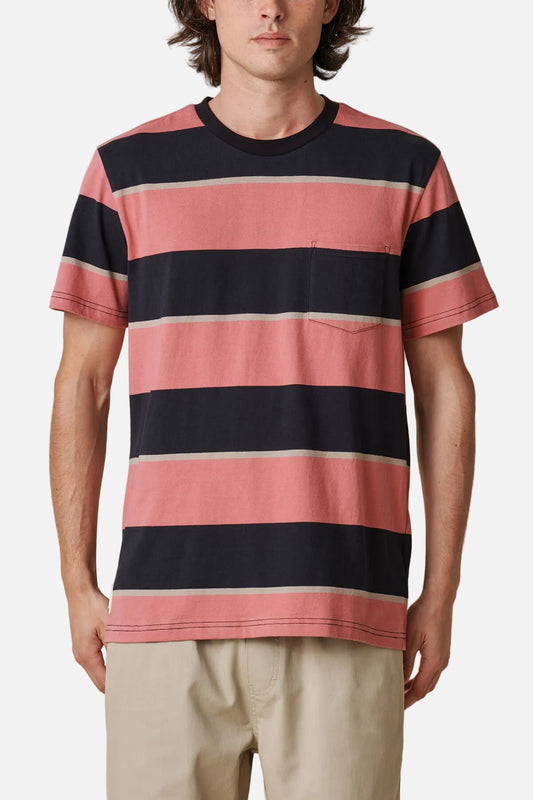 Globe - Bootleg Dreams Stripe Tee - Smoke