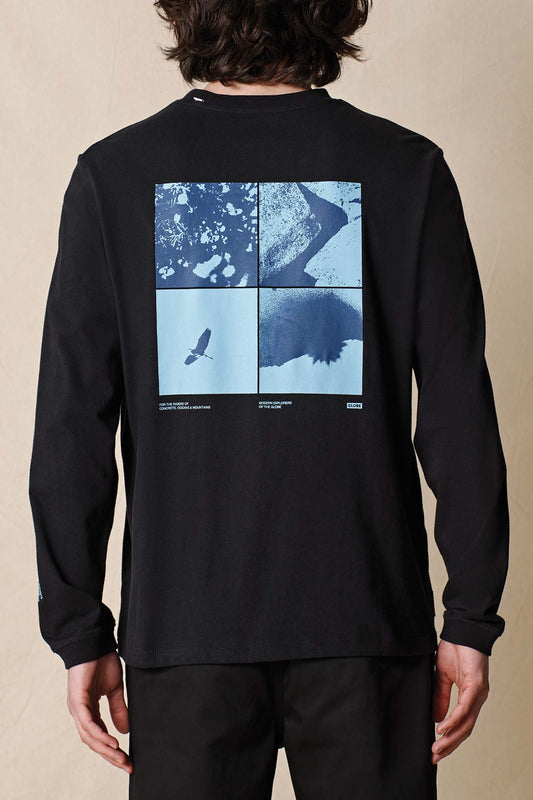 elements ls tee black