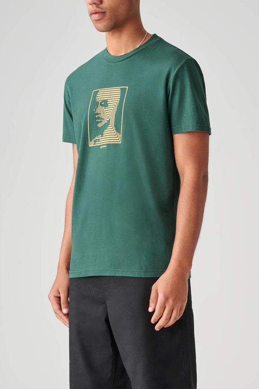 circuits tee night green