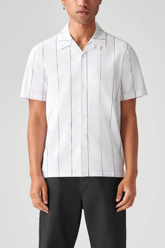 Globe - Camisa Off Course Ss - White