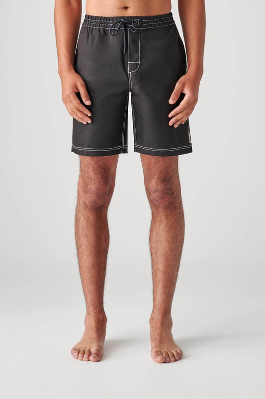 smashed poolshort black