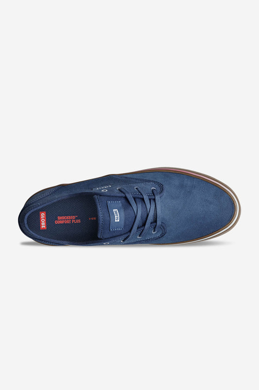 Globe - Motley Ii - Blue/Gum - skateboard Sapatos