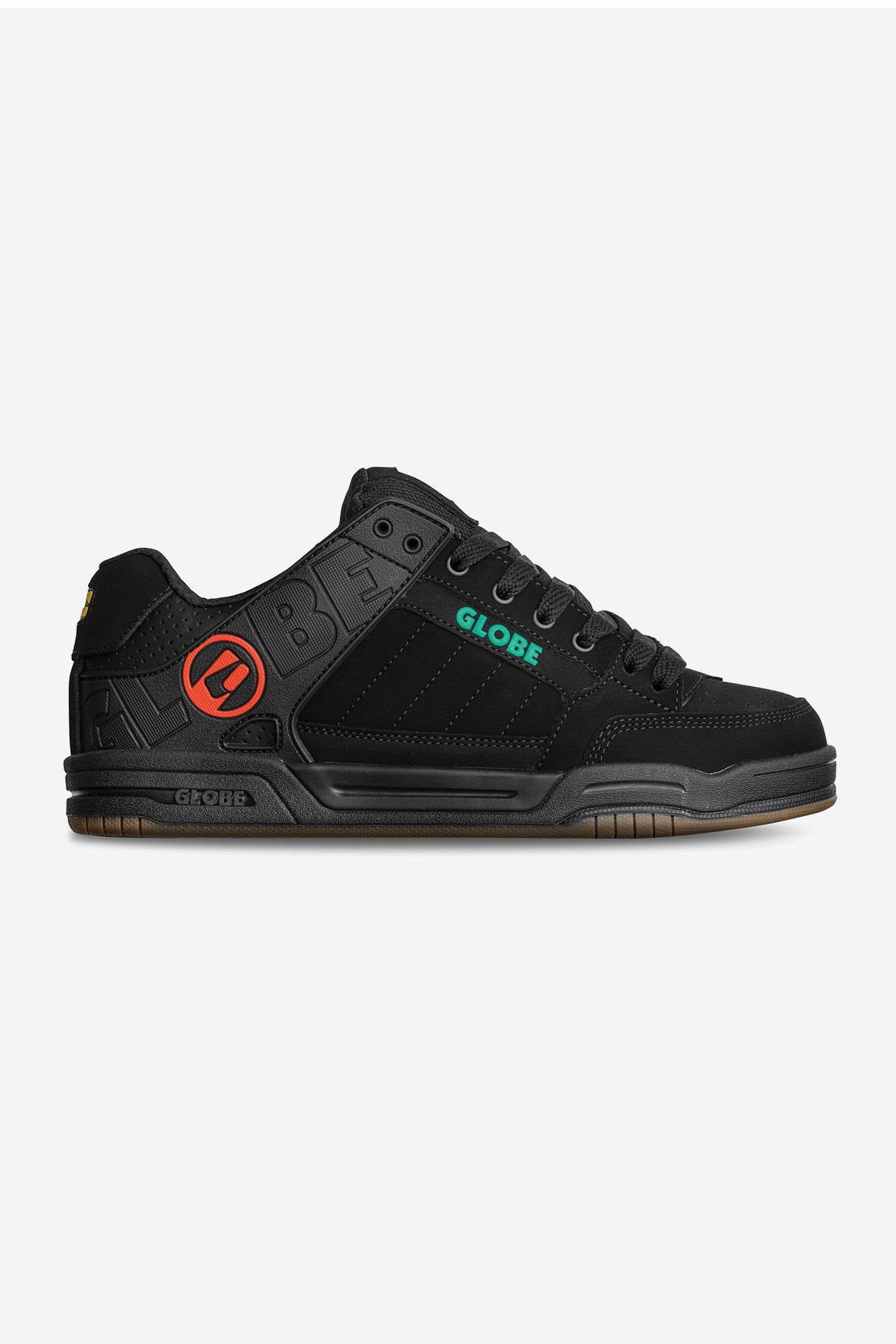 tilt black rasta skateboard zapatos