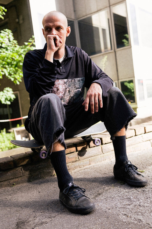 Surplus - Black Distress/Bauer - Skate Shoes