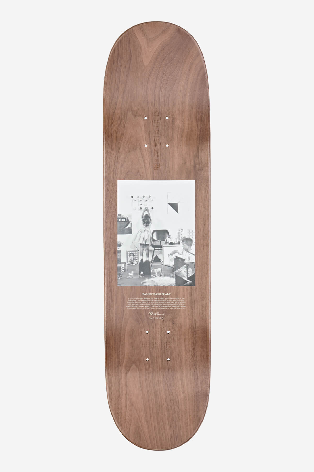 eames silhouette hang-it-all 8,25" skateboard deck