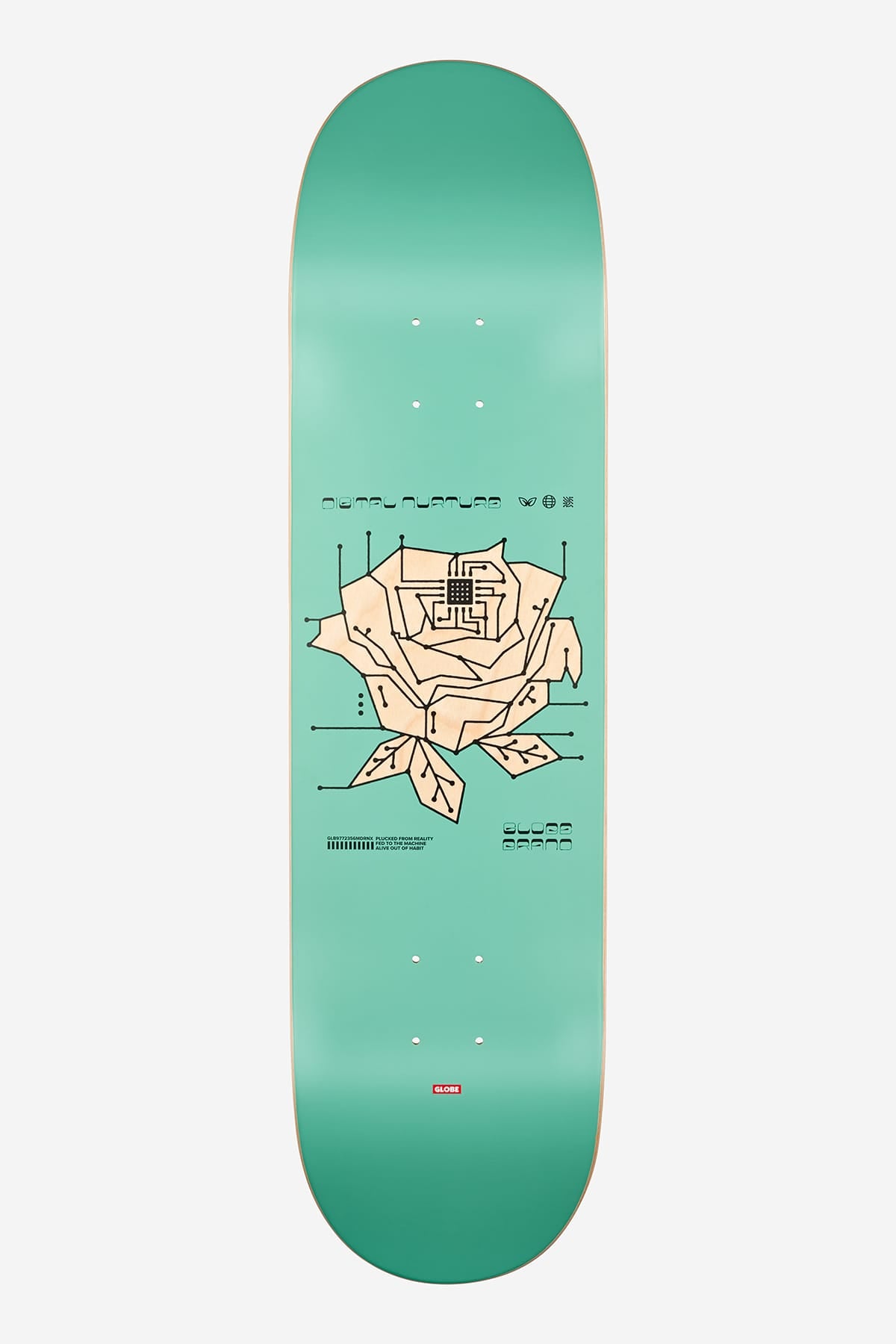 g1 digital nurture skateboard deck  synthetische schönheit