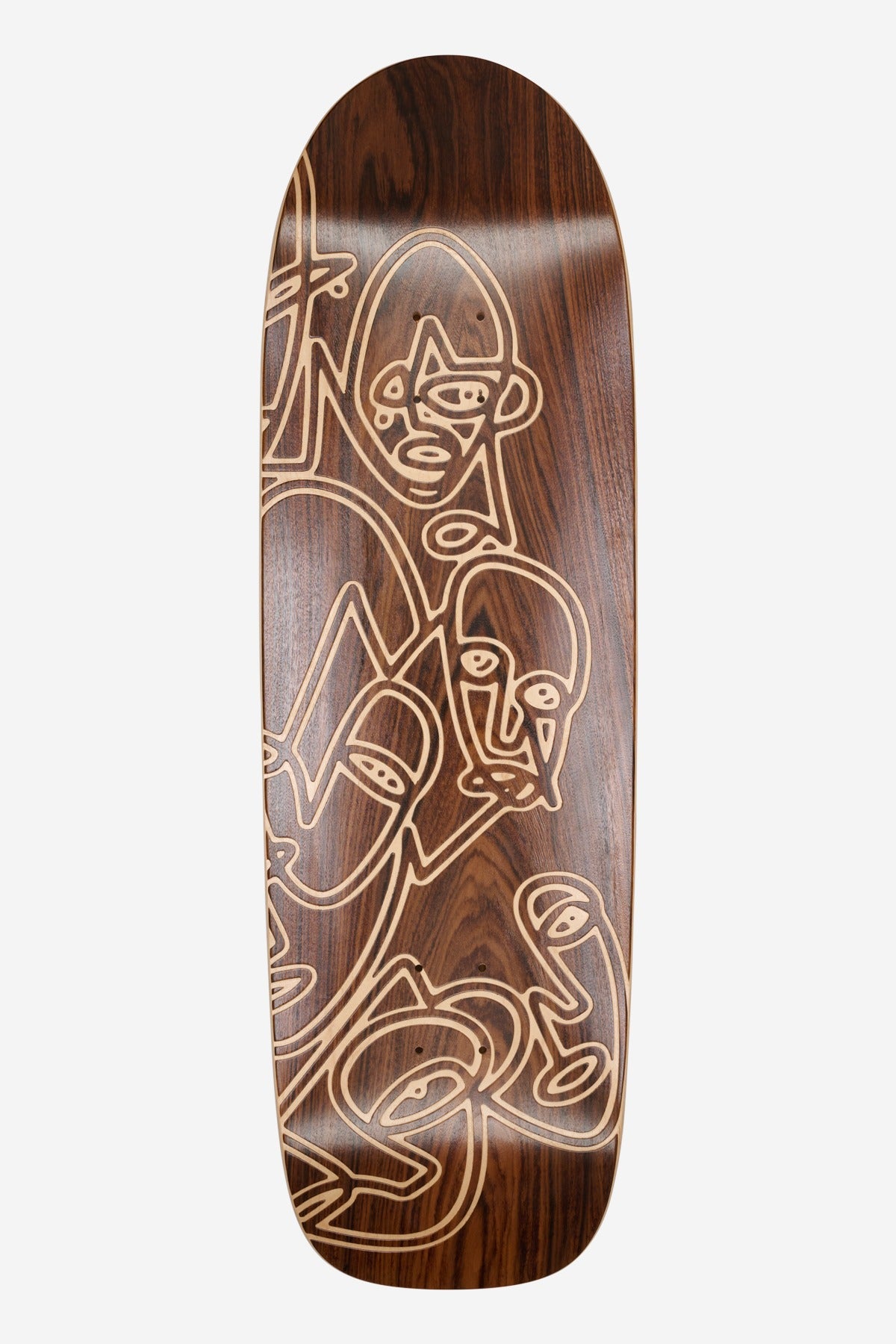 Sonny Mountain 9.75 Deck - Faces Diptych