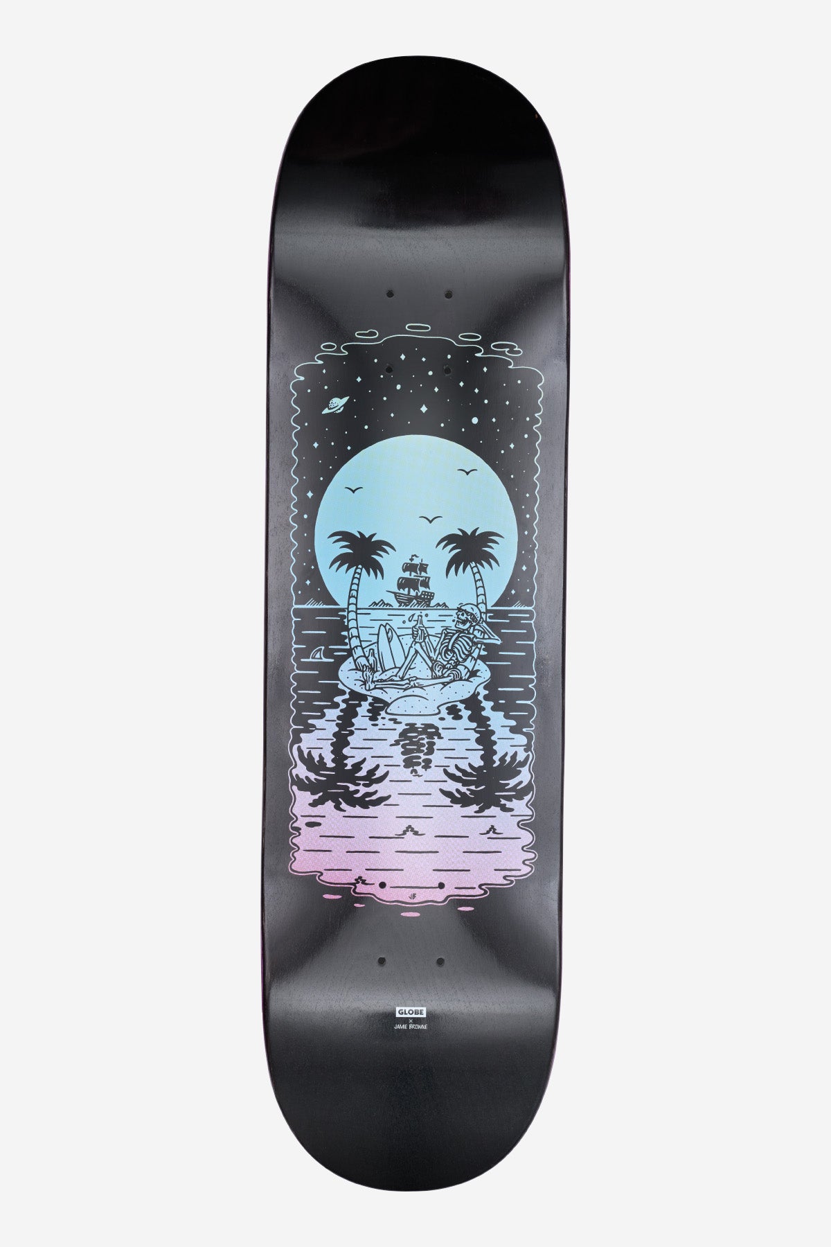 G2 Reflection 8.5 Deck - Black/Purple