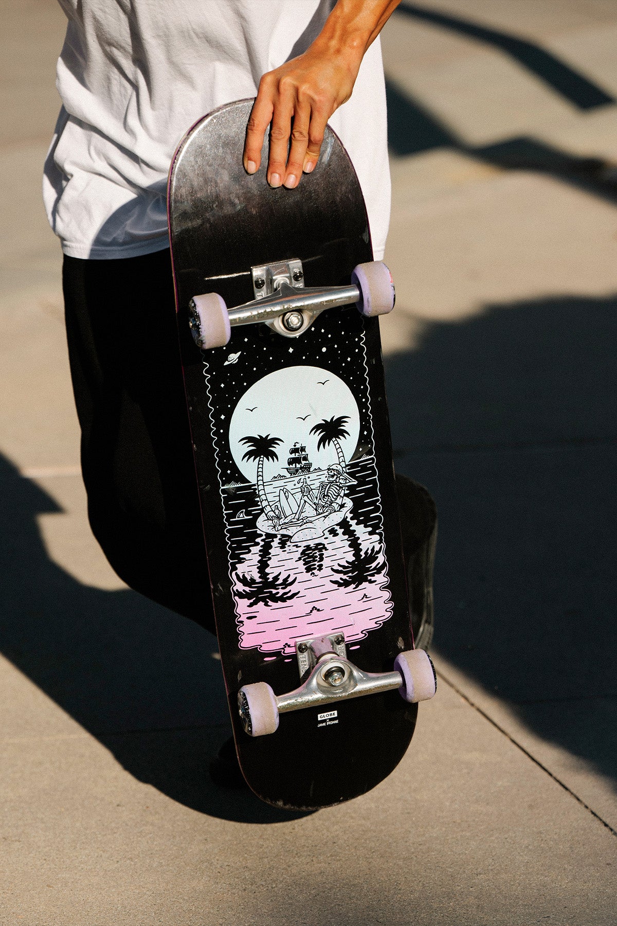 G2 Reflection 8.5 Deck - Black/Purple