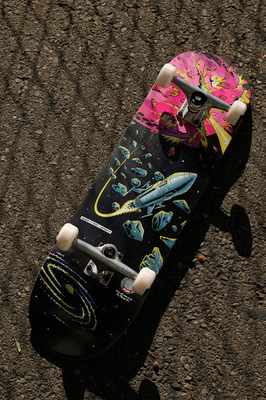 G1 Where To Next 8.375 Deck - Black Maple/Recon