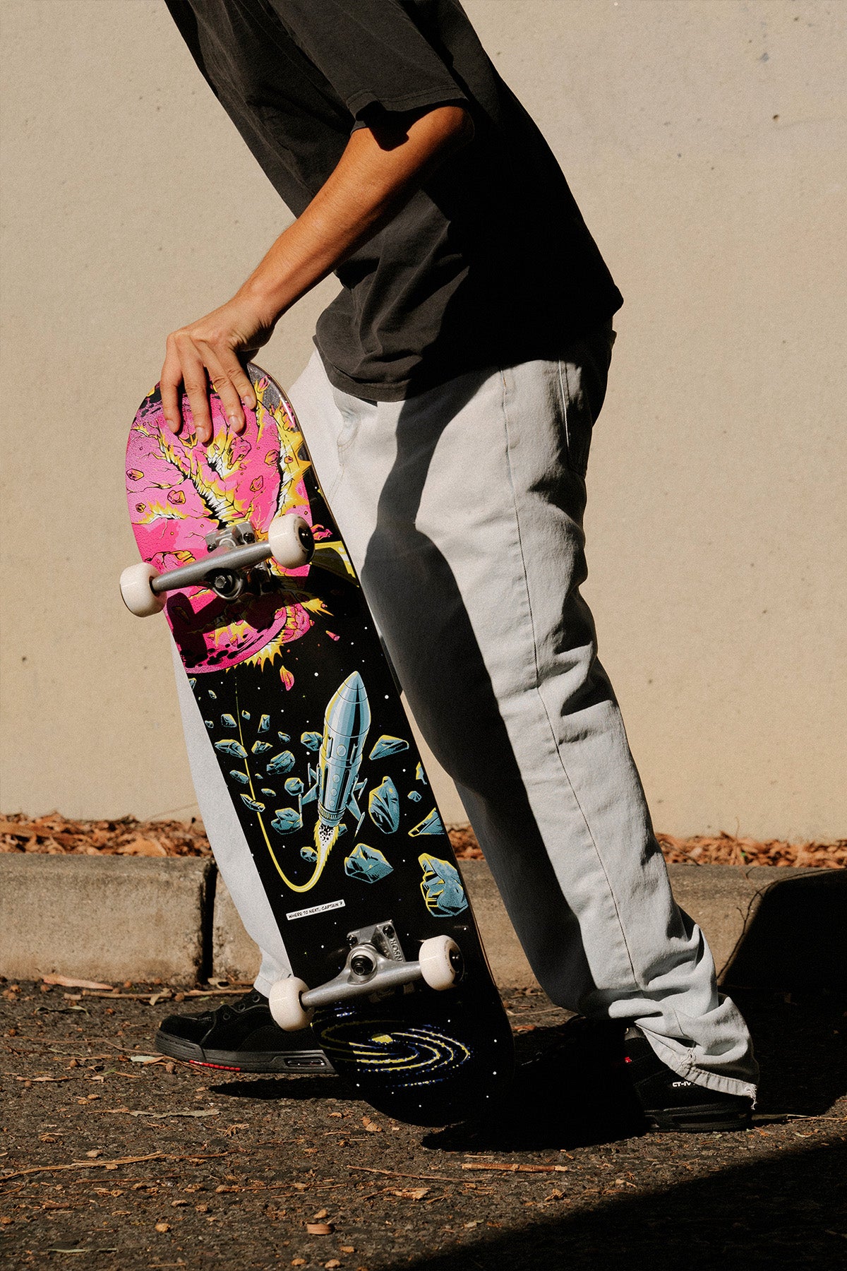 G1 Where To Next 8.375 Deck - Black Maple/Recon