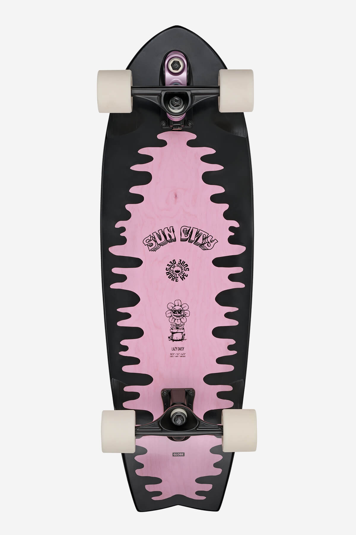 Globe SURF skateboard BORDEN Sun City 2 - Lazy Daisy in Lazy Daisy