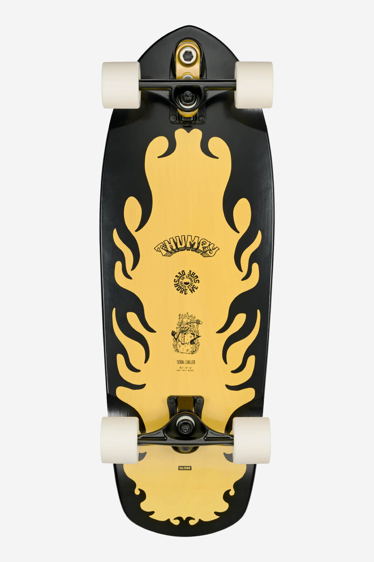 Globe Surf Skate BOARDS Thumpy - Serial Chiller in Serial Chiller