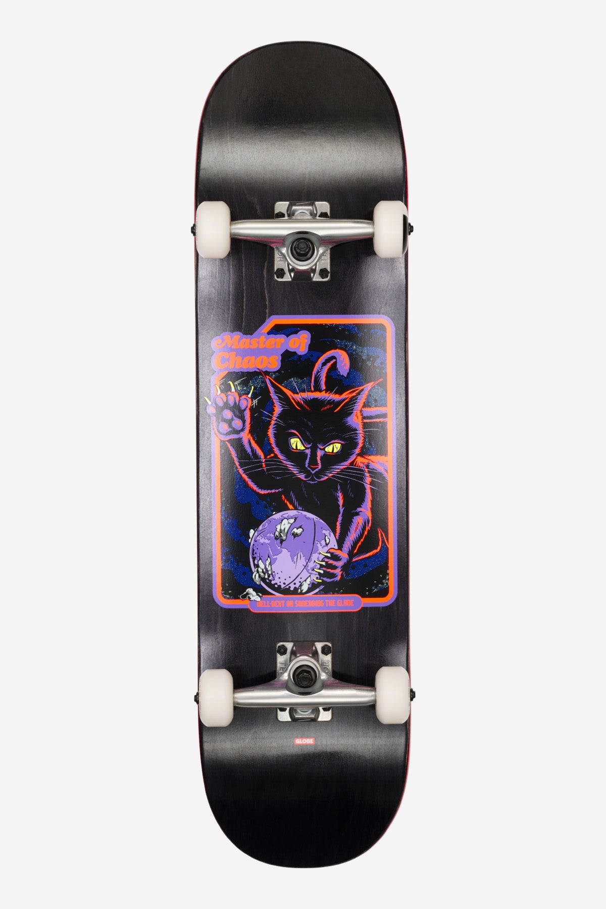 G1 Master of Chaos 8.0 Complete Skateboard - Black Cat