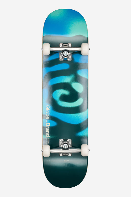 G0 Pond 8.0 Complete Skateboard - Blue/Green