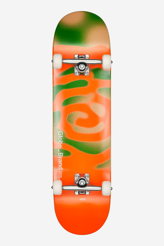G0 Pond 8.25 Complete Skateboard - Orange/Moss