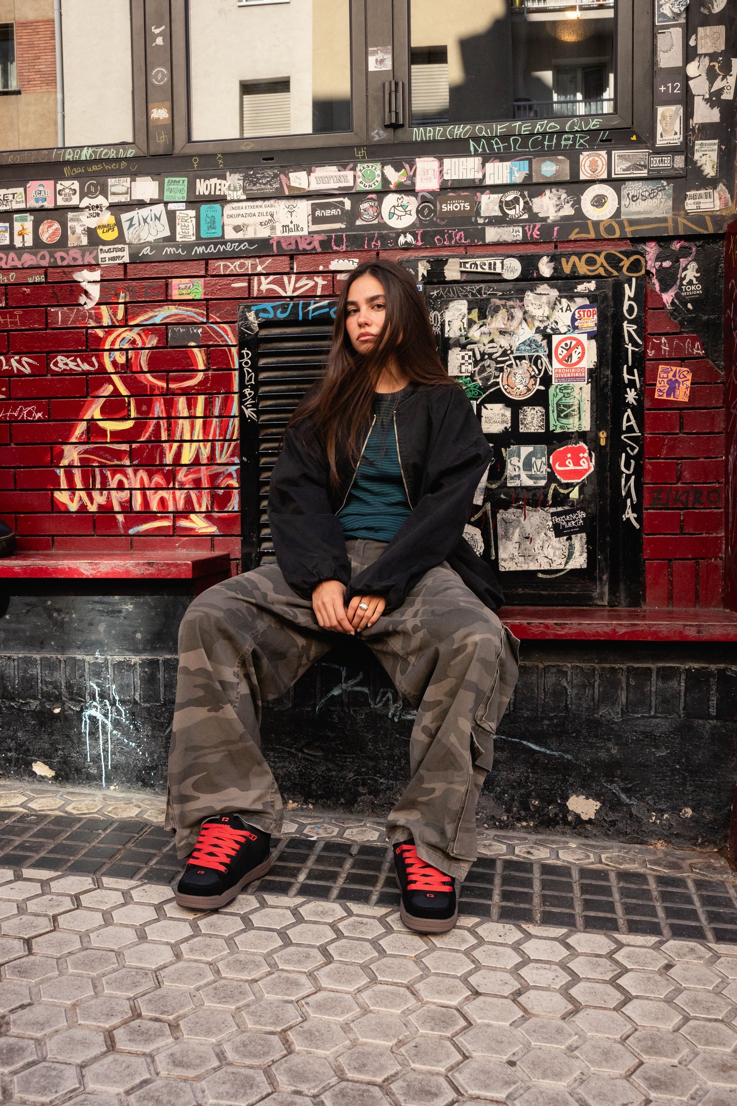 Fusion - Black/Red/Gum - Shoes