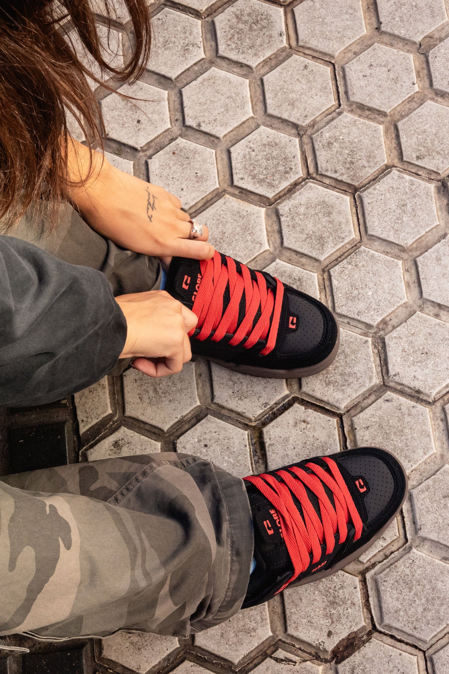 Fusion - Black/Red/Gum - Shoes