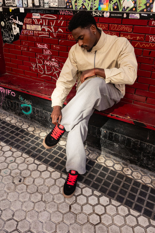 Encore-2 - Black/Red/Gum - Shoes