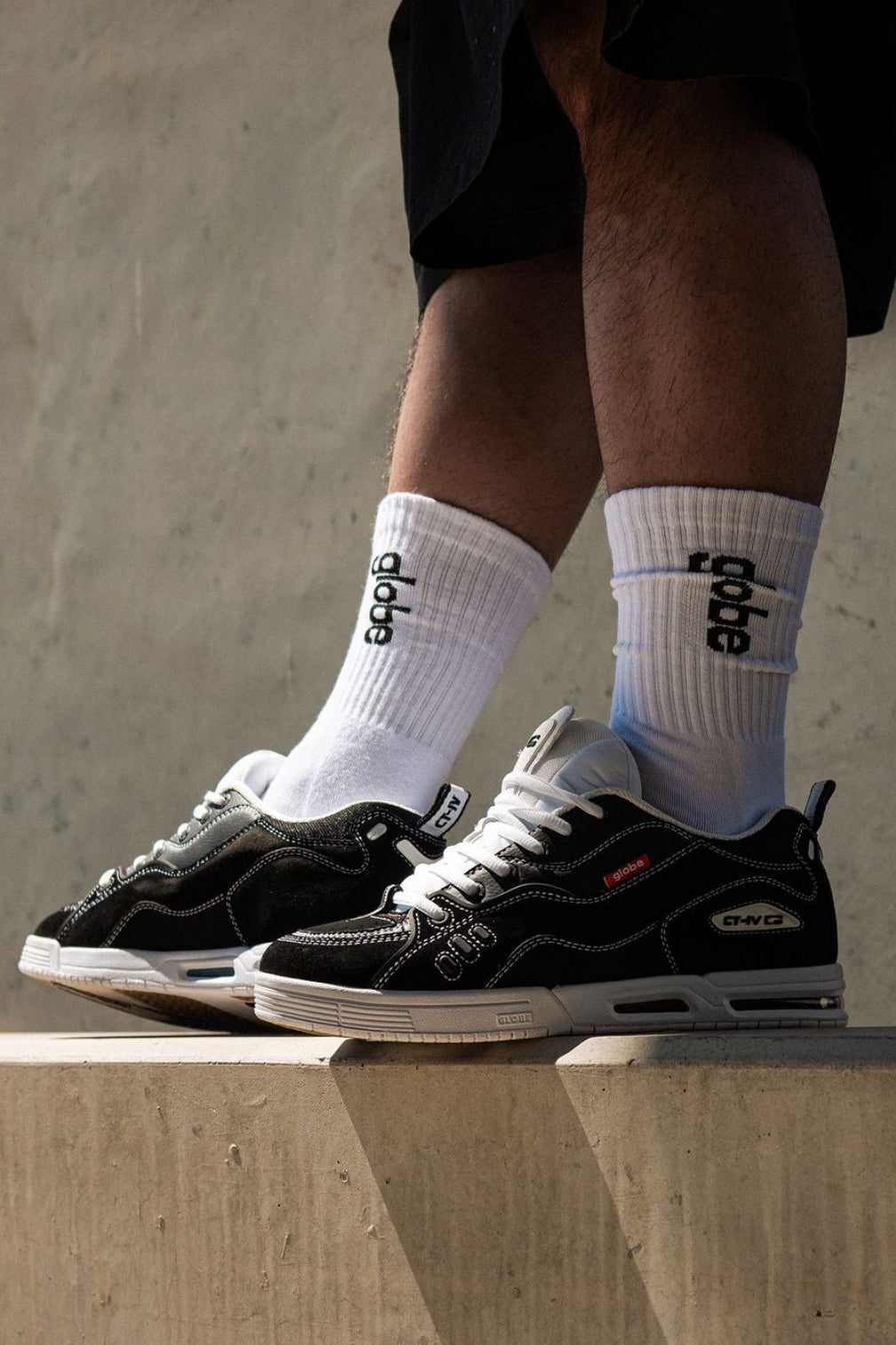 CT-4 - Black/White - Shoes